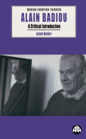 book Alain Badiou: A Critical Introduction