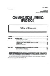 book Communications Jamming Handbook - FM 34-40-7