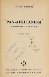 book Pan-Africanism : a short political guide