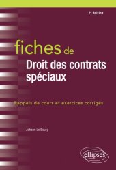 book Fiches de droit des contrats spéciaux