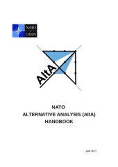 book NATO Alternative Analysis Handbook (AItA) - 1st Edition