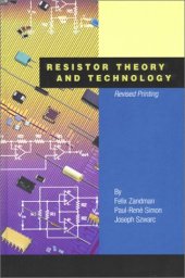 book Resistor Theory and Technology