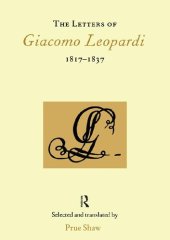 book The Letters of Giacomo Leopardi 1817-1837