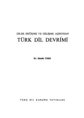 book Dilde Değişme ve Gelişme Açısından Türk Dil Devrimi