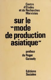 book Sur le 'mode de production asiatique'