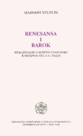 book Renesansa i barok : istraživanje o suštini i nastanku baroknog stila u Italiji (2000)