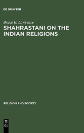 book Shahrastani on the Indian Religions