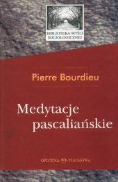 book Medytacje pascaliańskie