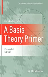 book A Basis Theory Primer [Expanded Edition] (Solutions) (Instructor's Solution Manual)