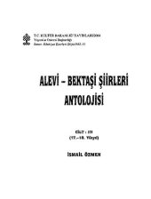 book Alevi-Bektaşi Şiirleri Antolojisi Cilt 3 (17.-18. Yüzyıl)