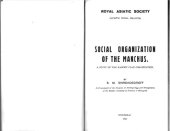 book Social organization of the Manchus; a study of the Manchu clan organization