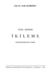 book Türk Dilinde İkileme