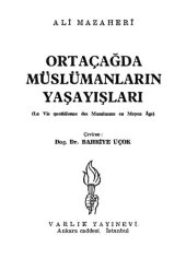 book Ortaçağda Müslümanların Yaşayışları