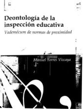 book Deontología de la inspección educativa