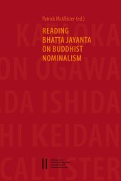 book Reading Bhatta Jayanta on Buddhist Nominalism