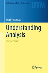 book Understanding Analysis, Second Edition [2nd,2e] (Solutions) (Instructor's Solution Manual)