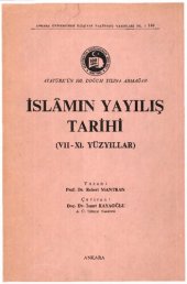 book İslamın Yayılış Tarihi (VII-XI. Yüzyıllar)