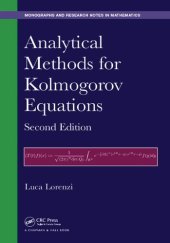 book Analytical Methods for Kolmogorov Equations