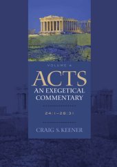 book Acts: An Exegetical Commentary