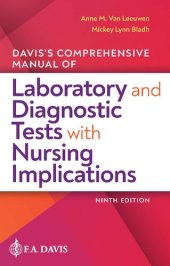 book Davis's Comprehensive manual of laboratory and diagnostic tests with nursing implications