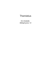 book Themistius: On Aristotle Metaphysics 12