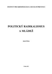 book Politický radikalismus a mládež