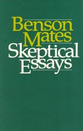 book Skeptical Essays