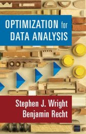 book Optimization for Data Analysis