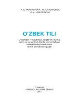 book Oʻzbek tili 6