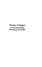 book Femme d'Afrique : la vie d'Aoua Kéita racontée par elle-même.