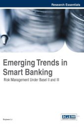 book Emerging Trends in Smart Banking: Risk Management Under Basel II and III