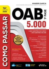 book Como passar na OAB 1ª fase