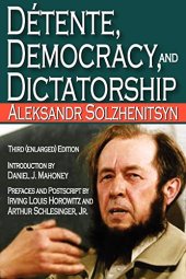 book Detente, Democracy and Dictatorship