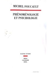 book Phénoménologie et psychologie