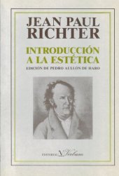 book Introducción a la estética (ed. Pedro Aullón)