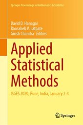 book Applied Statistical Methods: ISGES 2020, Pune, India, January 2–4 (Springer Proceedings in Mathematics & Statistics, 380)