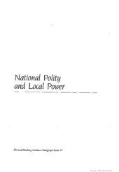 book National Polity and Local Power: The Transformation of Late Imperial China