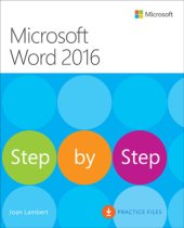 book Microsoft Word 2016 Step by Step