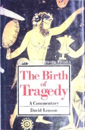 book The Birth of Tragedy: A Commentary