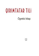 book Qırımtatar tili. Ögretici kitap