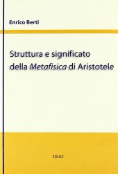 book Struttura e significato della Metafisica di Aristotele