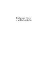 book The Foreign Policies of Middle East States