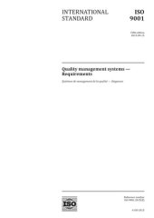 book ISO 9001:2015 Quality management systems — Requirements