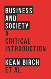 book Business and Society: A Critical Introduction