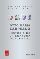 book História da Literatura Ocidental