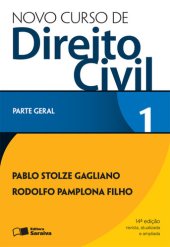 book Novo Curso de Direito Civil - Parte Geral - Vol. 1