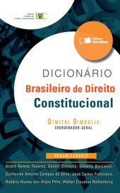 book Dicionário Brasileiro de Direito Constitucional