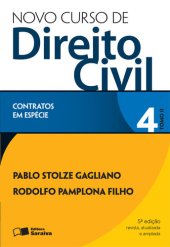 book Novo Curso de Direito Civil - Vol. 4 - Tomo 2