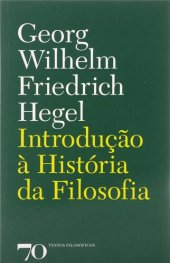 book Introdução à História da Filosofia