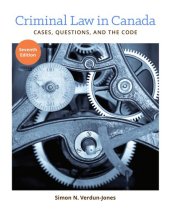 book Criminal Law in Canada Cases, Questions and the Code